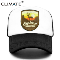 2023 New CLIMATE Explore Trucker Cap  Wilderness wildlife Camouflage Cap for Outdoor Exploration Baseball Cap Summer Cool Mesh Caps Versatile hat