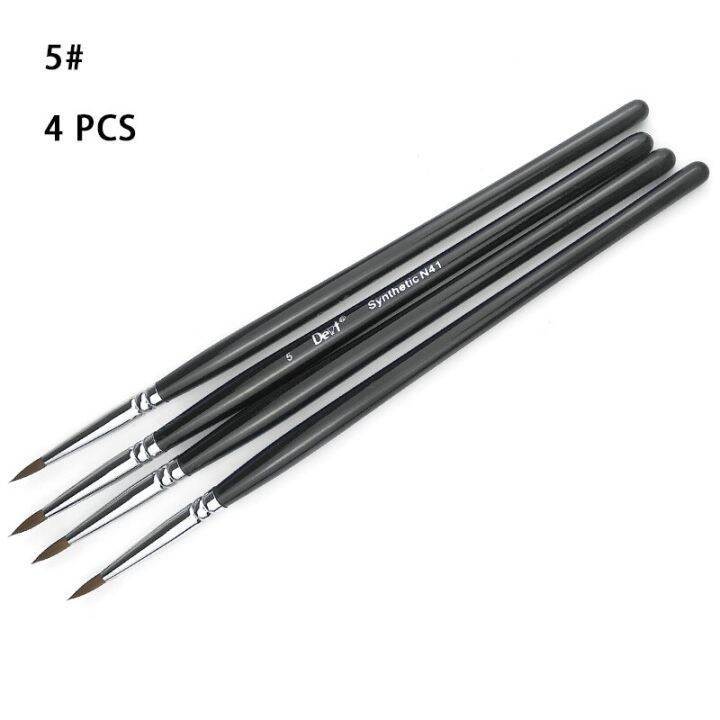 dental-lab-porcelain-brush-pens-5-teeth-shaping-glazing-pen-dental-lab-material-dental-technician-tools-4pcs-set