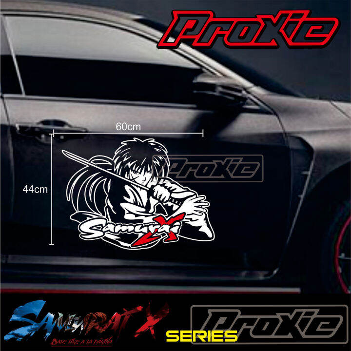 Cutting Sticker Mobil Stiker Samurai Sticker Samurai Pintu Mobil