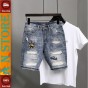 quần short jean nam cao cấp hàng chuẩn shop vải jean cao cấp M2360 An Nhiên Store phong cách hiện đại hàng hiệu thời trang An Nhiên Store 9999 AN04538 thumbnail