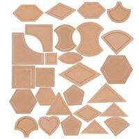 【On Sale】 27ชิ้น/เซ็ตช่างตัดเสื้อเครื่องมือเย็บผ้า Quilting Patchwork ไม้บรรทัด Crafting DIY Handmade Tools