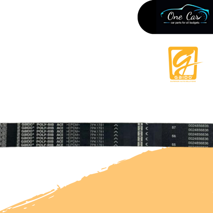 GAIDO Fan Belt Honda Accord SDA 2.0/2.4 (7PK 1781) Lazada