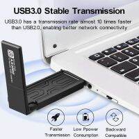 5400Mbps USB 3.0 Wireless Network Card WiFi 6E -Band 2.4G 5G 6G Adapter USB Gigabit Ethernet Dongle for 11