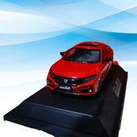 Diecast Model Cars1/43 Scale Honda Civic 2020 Hatchback Adult Collection Alloy Static Display Souvenir Toys for Boys Gifts