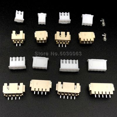 ↂ Sets XH 2.54mm Pitch 2/3/4/5/6/7/8/9/10p XH2.54 Horizontal SMD Socket Male female Wire Connector Terminal Kit/Housing/Pin Header
