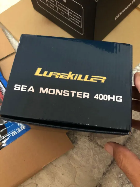 Lurekiller New Arrival Lever Drag Game Reel Trolling Reel Ag9000