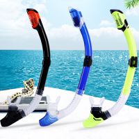 Absolute Skin Dive Dry Snorkel Silicone Free Diving Snorkeling Equipment breathing Tube Swimming For Adult