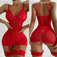 【CW】♘∋  Ladies Sleepwear Nightie Gown Babydoll Garter Mesh Costume Nightwear