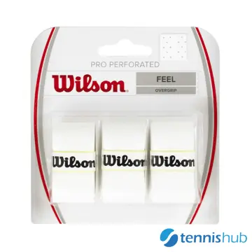 Senston Tennis Racket Grip Anti Slip Perforated Super Absorbent Badminton  Racquet Overgrip Tape, Multicolour 5 Pack