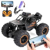 2.4G Controller APP Remote Control WiFi Camera High speed Drift Off road Car 4WD Double Steering Buggy RC Rock Crawler