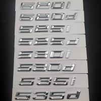 【cw】 Car Emblem Logo Letters Sticker 520i 525i 530i 535i 520d 525d 530d Badge Xdrive E60 E39 E34 F10 【hot】