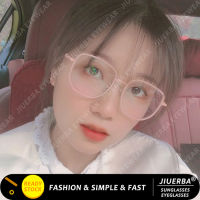 (JIUERBA)TERSEDIA &amp; COD Frame Kacamata Anti Radiasi Wanita Kacamata Korea Fashion Murah Cewek Eyeglasses