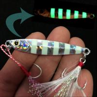 Japan Ufishing Glow Jigging Fishing Lure 7G/4Cm 10G/4.5Cm 15G/5.2Cm 20G/6Cm โลหะขนาดเล็ก Shore Cast Jigs 1ชิ้น/ล็อต