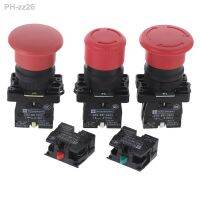 22mm Emergency Stop Mushroom Push Button Switch ZB2-BE102C NC Red XB2-ES542 XB2-ES442 Control Electrical Starter Switch 600V 10A