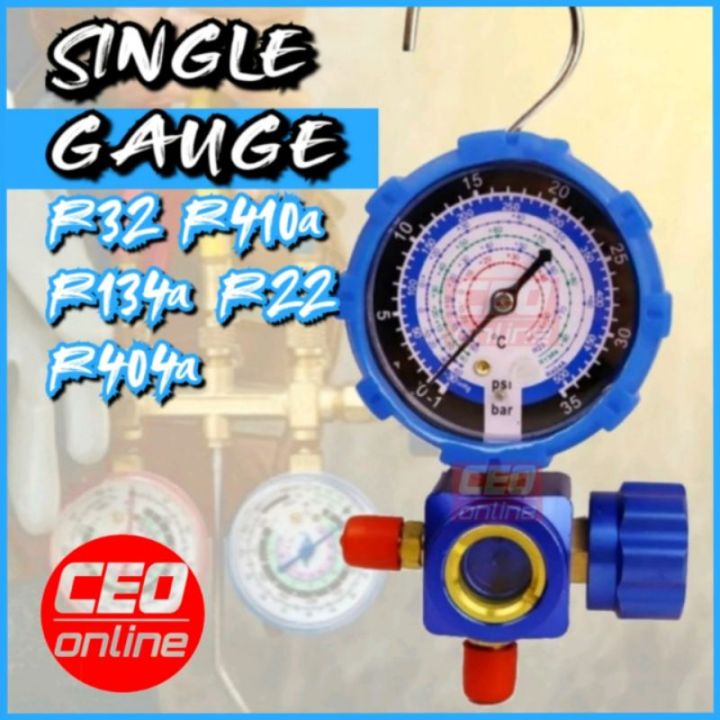 CEO 🇲🇾 [ CT470L ] Manifold Gauge GAS METER Low Pressure Single Gauge