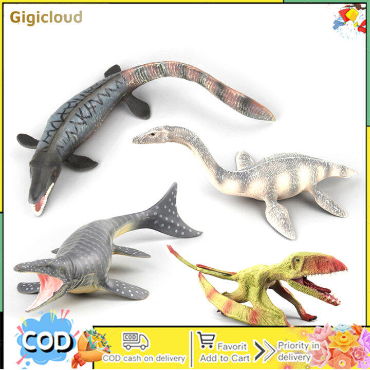 Realistic Dinosaur Action Figure Simulation Plesiosaur Pterosaur ...