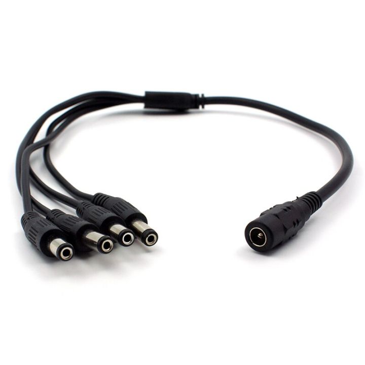 in-stock-yawowe-ahcvbivn-4-in-1-dc-power-splitter-cable-สำหรับกล้องวงจรปิด-power-adapters-1หญิง4ชาย-หญิง-connector-ขนาด2-1-5-5มม