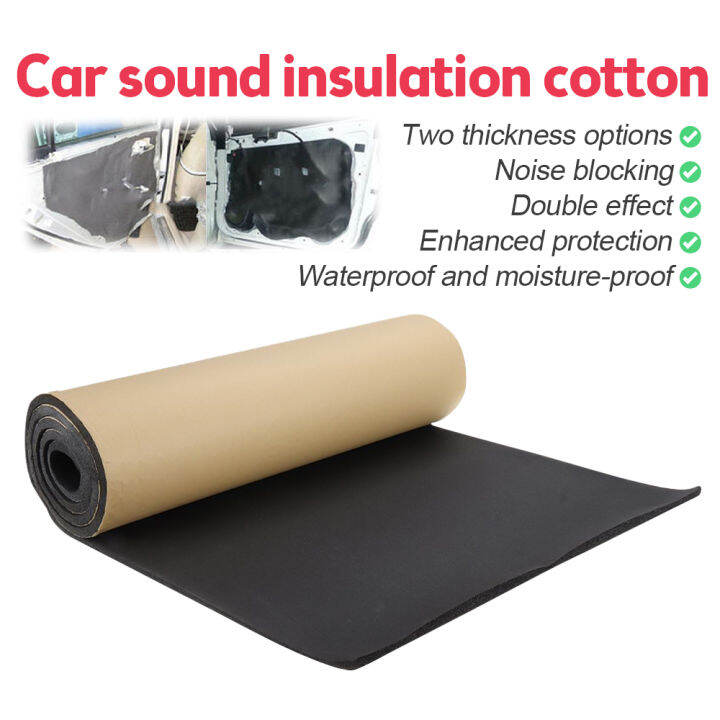 【Ready Stock】200 * 50cm 3/6mm automobile sound insulation cotton heat