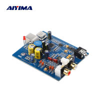 AIYIMA MIni USB Decoder Board ES9028K2M+SA9023 Fever Audio DAC Sound Card Decoding Module DIY For Power Amplifiers Home Theater