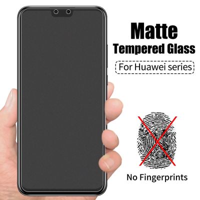 ♥Ready Stock【Matte Frosted】Matte กระจกนิรภัย Huawei Nova 7 8 SE 3i 7i 8i 5T 2i Y5p Y6p Y7p Y8p Y8s Y9s Y7A Y9 Prime 2019 Honor 8X Mate 10 20 X Pro Lite P30 Lite ฟิล์ม