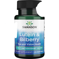 Swanson Lutein &amp; Bilberry / 120 Softgels