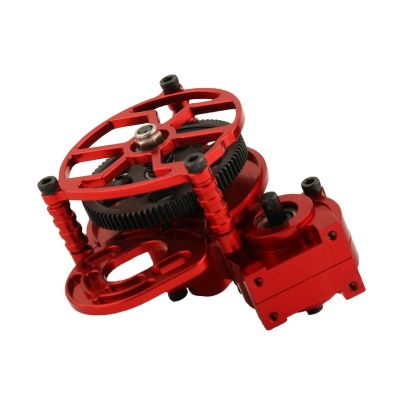 Full Metal Assembled Transmission Gearbox for Axial SCX10 I II AX10 1/10 RC Crawler Car Upgrades Part Accessories