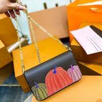 Luxury Brand Shoulder Bags Women Flap Handbags Classic Print Letter Pattern Metal Chain Crossbody Bags Purse Card Holder 3 In 1 Cross Body Shoulder Ba