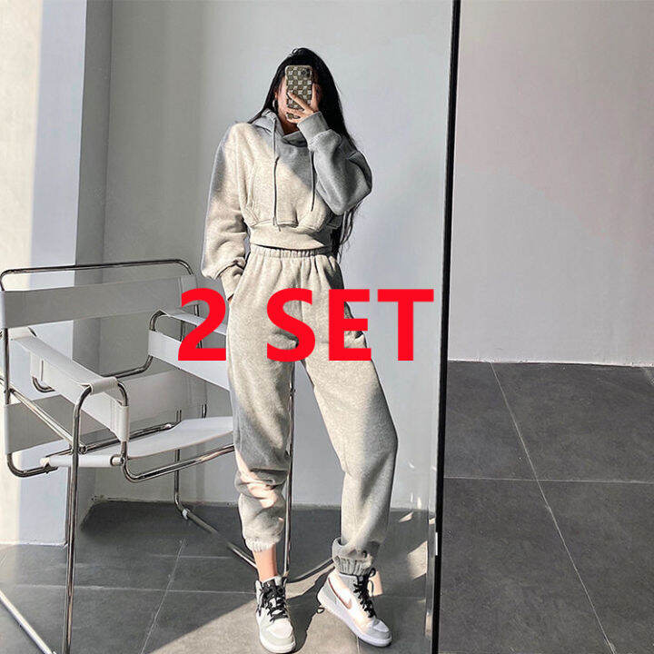 hoodies-two-piece-set-women-long-sleeve-solid-casual-pocket-pullover-suit-autumn-2021-elastic-sports-pants-female-tracksuit-set