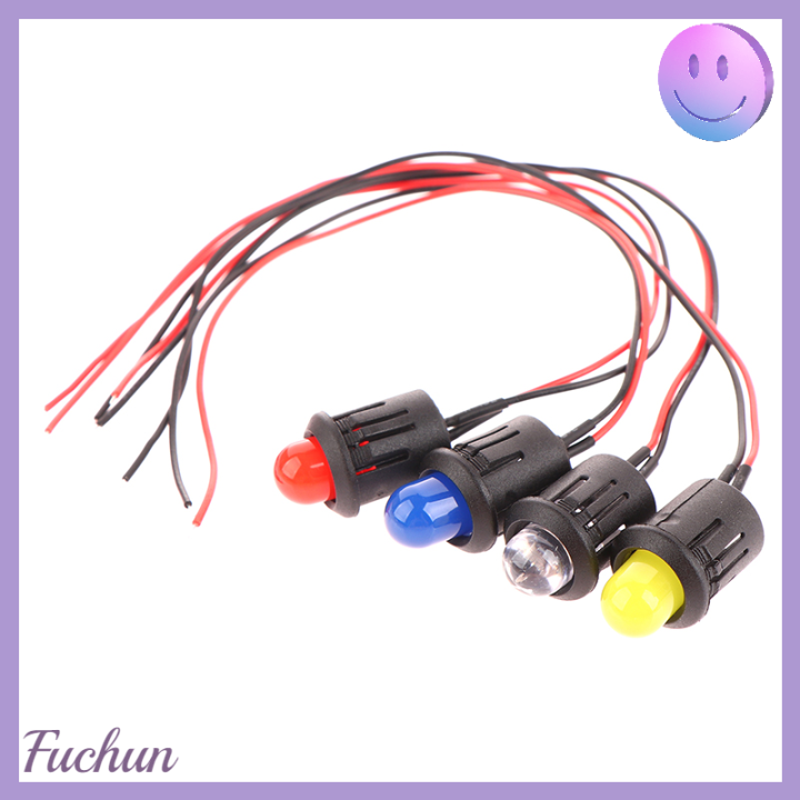 fuchun-ไฟ-led-แบบสายคงที่12v-10มม-หลอดไฟโคมไฟแอลอีดีสว่างเป็นพิเศษหลอดไฟไฟตกแต่งในสวน10ชิ้น