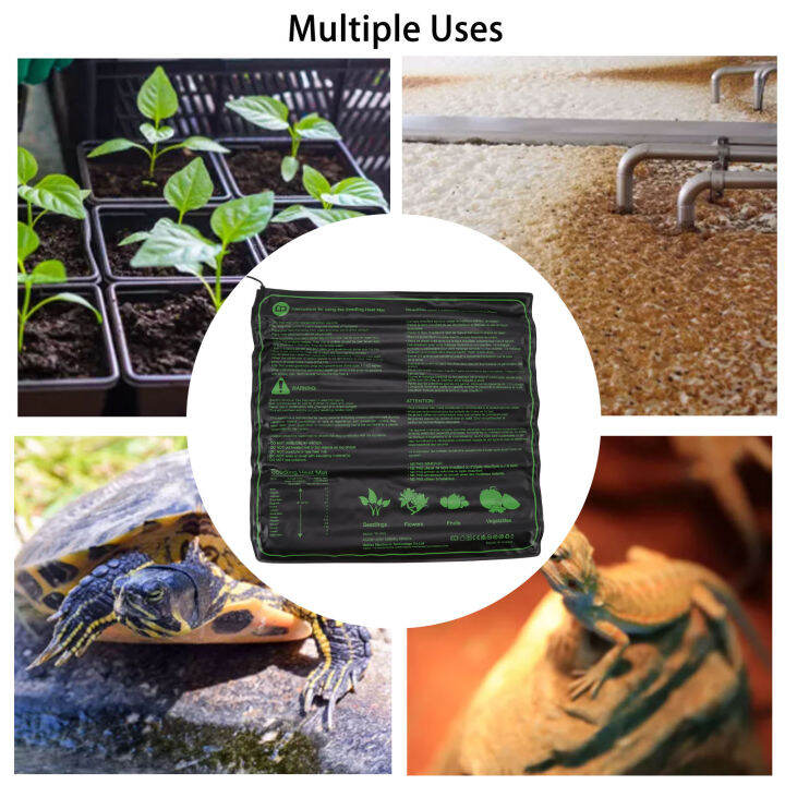 Seedling Heating Mat, Wearable Plant Germination Heat Pad Waterproof