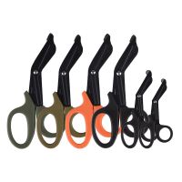 【LZ】☽  Aço inoxidável Medical Rescue Scissor Survive Paramédico Trauma Gaze IFAK Tesoura de emergência de primeiros socorros Outdoor Enfermeira Scissors