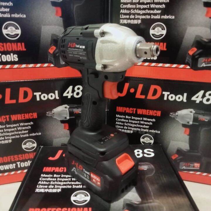 Super JLD Cordless Impact Wrench 48S,brushless impact baterai,350N.M