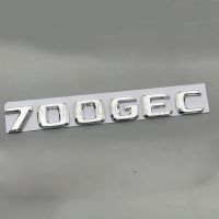 For Mercedes Brabus 700GEC G63 W463 700 800 850 900 Letters ABS Emblem Sticker Car Trunk Nameplate Logo Chrome Matt Glossy Black