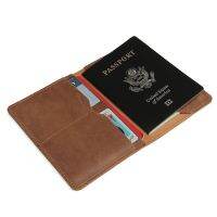 Passport Wallet Men Genuine Leather Crazy Horse Leather Passport Cover - Unisex - Aliexpress