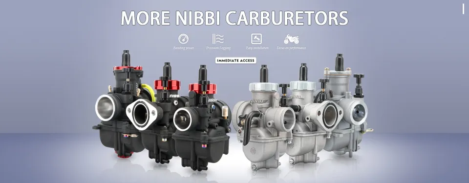 NIBBI 2T 4T Carburetor PWK24/26/28/30/32/34/36/38/40Mm Motorcycle