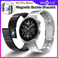 สายนาฬิกา สําหรับ Huawei Watch GT 3 46mm New สแตนเลส แม่เหล็ก สมาร์ทสร้อยข้อมือสำหรับสายรัดข้อมือ GT3 46mm นาฬิกาอัจฉริยะ