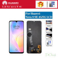 จอ LCD แบบดั้งเดิม6.53 "สำหรับ8SE 8 SE Huawei Nova JSC-AL50จอแสดงผลแบบแทนที่สัมผัสจอแสดงผล JSC-AN00LCD