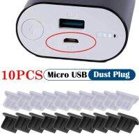 10Pcs Micro USB Dust Plug Android Universal Charging Port Silicone Dust Plug Protector Cover for Samsung Xiaomi Dustproof Cap