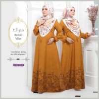 DRESS ELLYZA  Dress Ibu Mengandung Jubah Mengandung Maternity Dress