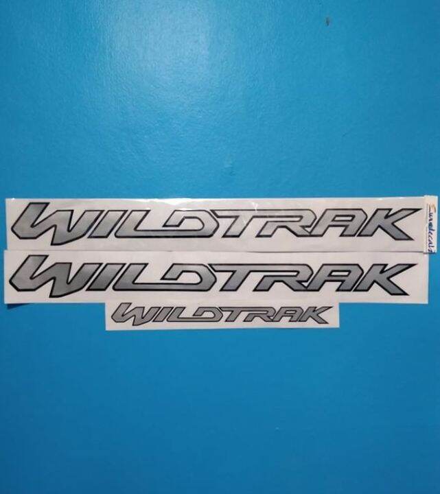 Eurodecals Wildtrak Sticker SET ( 2pcs for Side Door, 1pc for tailgate