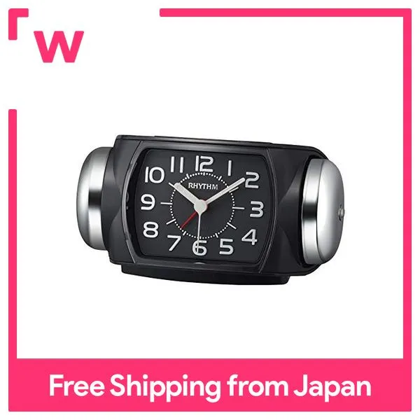 Rhythm Alarm Clock Loud Bell Sound Alarm Backlit Continuous Second Hand 8RA647SR02 Lazada PH