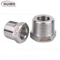 1pcs High Pressure Reducing Bushing NPT PT Thread Pipe Fitting 1/8 1/4 3/8 1/2 3/4 1 1-1/4 Adapter 304 Stainless Steel Connector