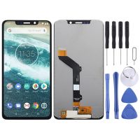 หน้าจอ LCD TFT สำหรับ Motorola One (P30เล่น) พร้อม Digitizer ประกอบเต็มตัวเครื่อง (สีดำ) (จัดส่งเร็ว)