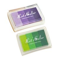 DIY Stamp Finger Craft Ink Pad Multicolor Stamp Ink Pad for Card Making Schedule