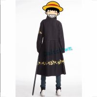 Anime One Piece Trafalgar Law After 2 Years Cosplay Costume Women Men Jacket Coat Cloak Pants Hat Christmas Halloween Costume