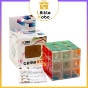 Rubik 3x3 Trong Suốt Z-Cube Transparent Cube Rubic 3 Tầng Đồ Chơi Thông