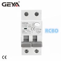 GEYA GYR9NM 2P 1P+N 40A 6KA RCBO Electromagnetic AC Type Residual Current Circuit Breaker With Over Current Protection Electrical Circuitry Parts