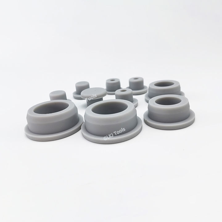 2023-1pcs-grey-environmental-silicone-rubber-hole-caps-13mm-48-5mm-round-hole-sealing-plug-blanking-end-caps-t-type-stopper