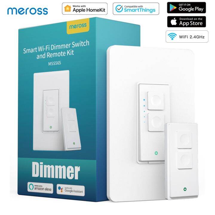 HomeKit Smart Wifi Dimmer Switch and Remote Kit Remote Control Light