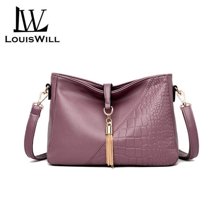 louiswill-women-s-bag-soft-leather-tassel-bag-single-shoulder-crossbody-bag-mother-s-bag-travel-bag-retro-cross-body-bag-large-capacity-crossbody-bag-casual-messenger-bags-for-female-กระเป๋า